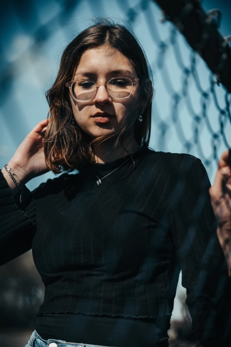 Portrait d'une femme pris par Nino Van Prattenburg